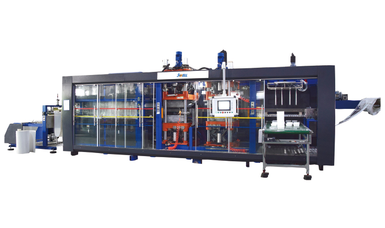 Full Automatic Positive and Negative 3/4 Stations Thermoforming Machine